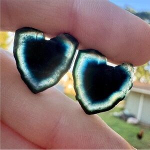 GRAB WHILE U CAN-Collectors item*13.28CTW genuine bi tourmaline slice!Rare color